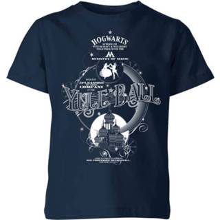 👉 Harry Potter Yule Ball  Kids' T-Shirt - Navy - 11-12 Years - Navy blauw