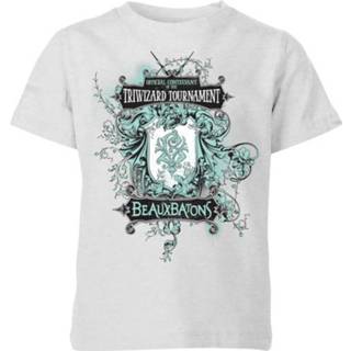 👉 Harry Potter Triwizard Tournament Beauxbatons Kids' T-Shirt - Grey - 11-12 Years - Grijs