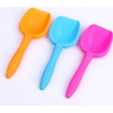 Shovel PP 1pc Beach toys children play candy color 17cm dredging tool material exercise action Puzzle Funny Tools