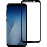 👉 Screenprotector zwart active Samsung Galaxy A8 Plus 2018 - Full Cover -Zwart 8719793016113