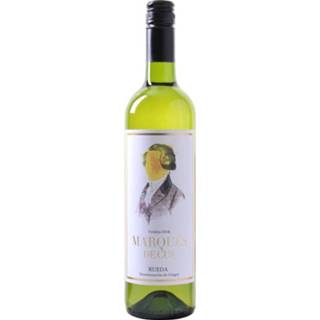 👉 Spanje witte wijn verdejo schroefdop bevat sulfieten aperitief licht rueda Marques de Cus 8719418004297