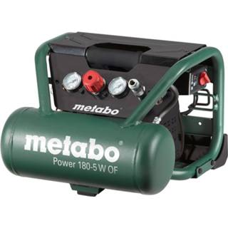 👉 Compressor active Metabo Power 180-5 W OF - 1100W 8 bar 5L 75 l/min 4007430244406