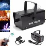 👉 Afstandsbediening Mini LED RGB Wireless 400W Fog Smoke Mist Machine Stage Effect Disco DJ Party Christmas with Remote Control fogger