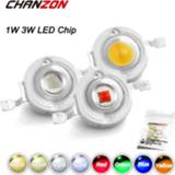 👉 High power LED wit rood donkergroen blauw geel CHANZON 10pcs/lot Chip 1W 3W Warm Natural Cold Cool White Red Green Blue Yellow 1 3 W Watt for DIY Spotlight Bulb