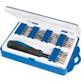 👉 Schroevendraaier Silverline 31-delig en bit assortiment