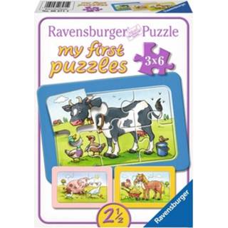 👉 Puzzel active Goede vrienden my first puzzels 3x6 stuk 4005556065714