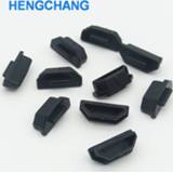 👉 HDMI connector rubber protective cover Covers Dust Cap for 10pcs/lot