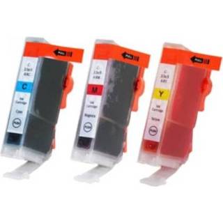 👉 Inktcartridge Compatible inkt cartridge BCI6 (5xcmy) serie voor Canon, van Go4inkt (15 st)
