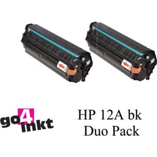 👉 T toner HP 12a bk, Q2612AD Duo Pack toners compatible (2x)