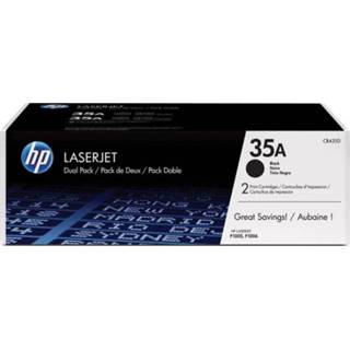 👉 Toner HP 35A bk, CB435AD Duo Pack Origineel (2 st)