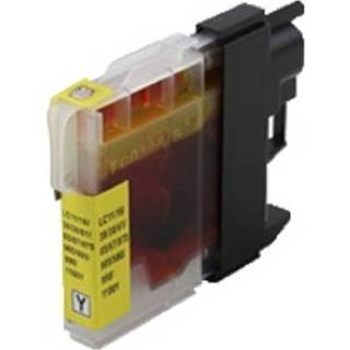 👉 Inktcartridge Compatible inkt cartridge LC-1100y, LC1100y voor Brother, van Go4inkt 4260408321176