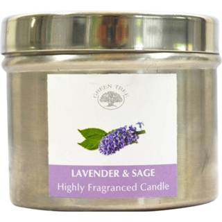 👉 Geurkaars active Green Tree Lavender&Sage (150 gram)