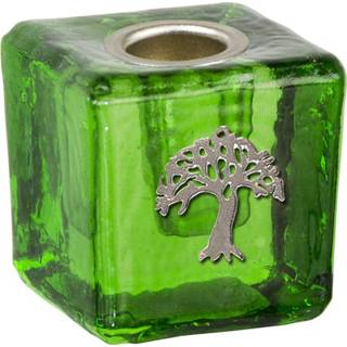 👉 Kaarshouder donkergroen active Mini Kubusvorm Green - Tree of Life 8900000860463