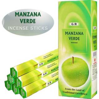 👉 Wierook donkergroen active G.R. Green Apple (6 pakjes) 8902276506205