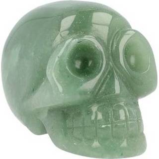 👉 Active groen Edelstenen Schedel Traveler Aventurijn (60 mm) 8718561050106