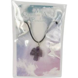 👉 Active Engelenhanger Amethist Plat (Displayset)