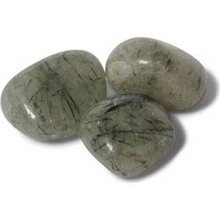Trommelsteen groen active Trommelstenen Toermalijn in Bergkristal (20-40 mm) 8718226690234