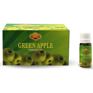 👉 Geur olie active donkergroen SAC Geurolie Green Apple (12 flesjes van 10 ml) 8902276201483