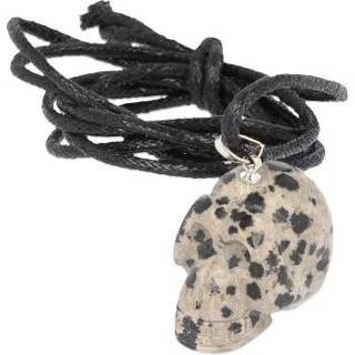 👉 Hanger active Schedel Jaspis Dalmatiër aan Koord 8718561043290