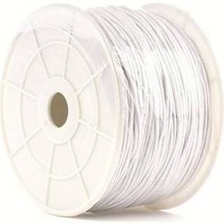 👉 Wit active Waskoord Rol (100 meter - 1 mm) 8718561021755
