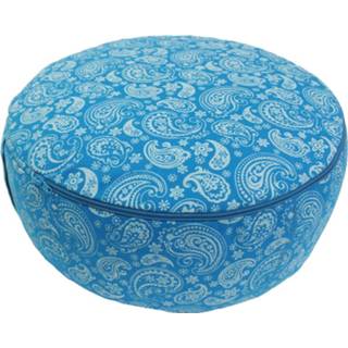 👉 Turkoois canvas active Meditation Cushion Dyed Cotton Turquoise 8901487085462