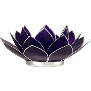 👉 Sfeerlicht active violet Lotus 7e Chakra Zilverrand 8718657460796