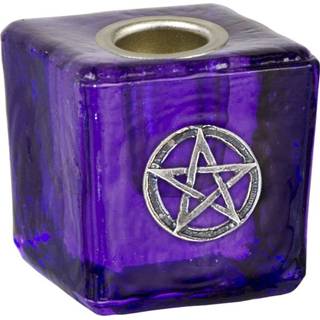 👉 Kaarshouder purper active Mini Kubusvorm Purple - Pentagram 8900000860531