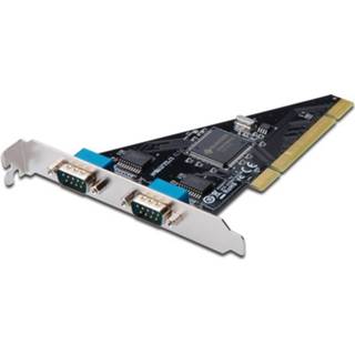 👉 Interfacekaart 2 poorten Seriële Serieel (9-pol.) PCI Digitus 4016032292999