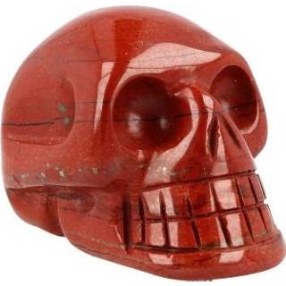 👉 Rood active Edelstenen Schedel Jaspis (40 mm) 8718561050533