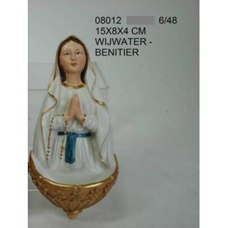 👉 Wijwaterbakje active Lourdes 15 x 8 4