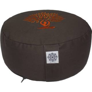 👉 Oranje active Meditation Cushion Dyded Cotton Yoga Tree Orange 8901500640029