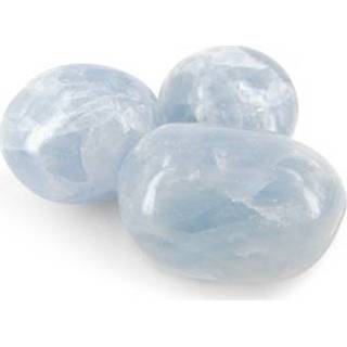 👉 Trommel steen active blauw Trommelstenen Calciet (20-40 mm) - 50 gram 8718561038043