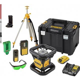 👉 Roterende laser groen DeWALT DCE079D1G-SET Volautomatisch set Statief + Meetlat