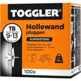 👉 Toggler TB - 100 Hollewand Plug - 9 - 13mm (100st)