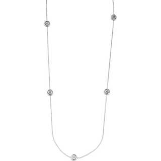 👉 Hals ketting zilveren active vrouwen Ti Sento 3897ZI collier met zirkonia 90 cm 8717828187425