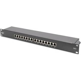 👉 Digitus Netwerk-patchpanel 16 poorten CAT 6 1 HE 4016032440253