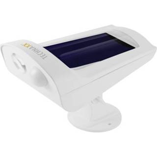 👉 Bewegingsmelder wit Solarspot met 2.2 W Daglicht-wit Technaxx 4783 TX-114 4260358123561