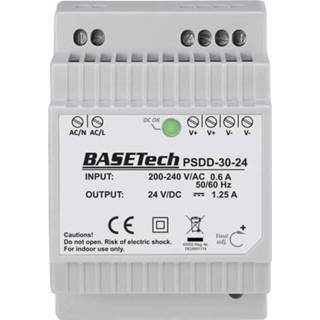 👉 Netvoeding Basetech PSDD-30-24 Din-rail 1.25 A 30 Wp 4053199553167