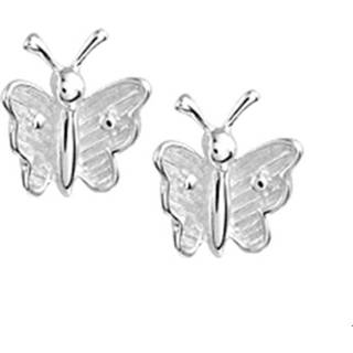👉 Oorknop zilver glanzen active vlinder vrouwen glanzend zilverkleurig TFT Oorknoppen 6.9 mm x 7.3 8718834002825