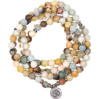 👉 Armband elastisch active Mala Amazoniet met OHM 8719497613427