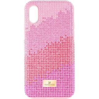 👉 Telefoon hoes swarovski kristal active algemeen roze 5449510 Telefoonhoes met Bumper High Love Pink iPhone* X/XS 9009654495102