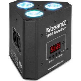 👉 Afstandsbediening Beamz TP36 Truss par RGB-3x 4W UV LED met 8715693303759