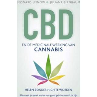 👉 CBD en de medicinale werking van cannabis - Leonard Leinow, Juliana Birnbaum ebook 9789020214840