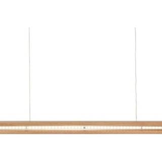 👉 Plafondlamp a+ naturel eiken LED Alin, eiken, 98 cm