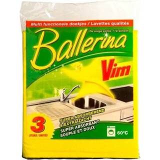 VIM Ballerina schoonmaakdoekje Ballerina's VIM Ballerina schoonmaakdoekje 3st 8710322018561