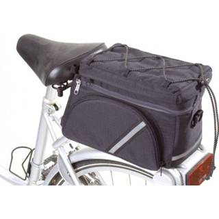 Beck Dubbele Fietstas c u s t o m flap Electric silver zilver Dubbele fietstas zilver Beck C U S T O M Flap Electric Silver
