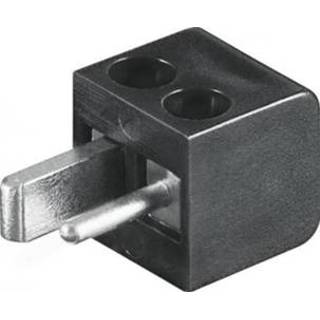 Luidspreker stekker haaks schroef rood Luidsprekerstekker rood Luidspreker stekker haaks schroef 8717692023195