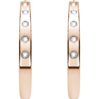 Glowing oorring large active 75843 Oorring large active Glowing 4 mm x 39 per paar 8713647853138