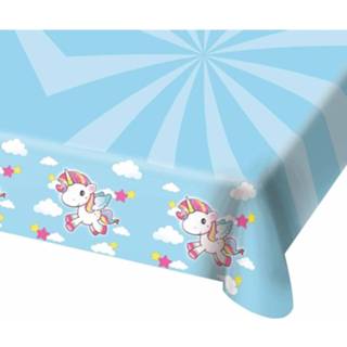 Tafelzeil met stippen PVC roze witte Tafel zeil PVC roze witte Tafelzeil met stippen
